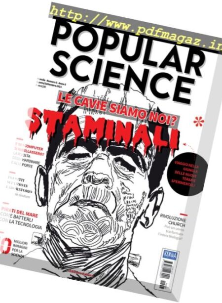 Popular Science Italia – Agosto-Settembre 2015 Cover