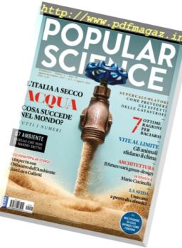 Popular Science Italia – Agosto-Settembre 2017