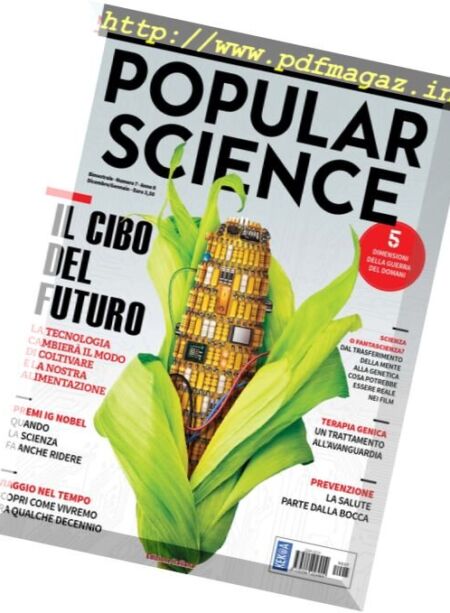 Popular Science Italia – Dicembre 2015 – Gennaio 2016 Cover