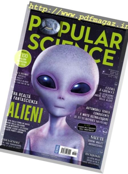 Popular Science Italia – Dicembre 2016 – Gennaio 2017 Cover