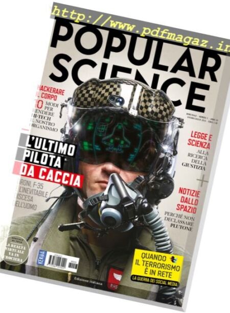 Popular Science Italia – Giugno-Luglio 2016 Cover