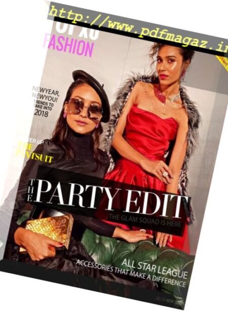 POPxo Fashion – December 2017 Cover