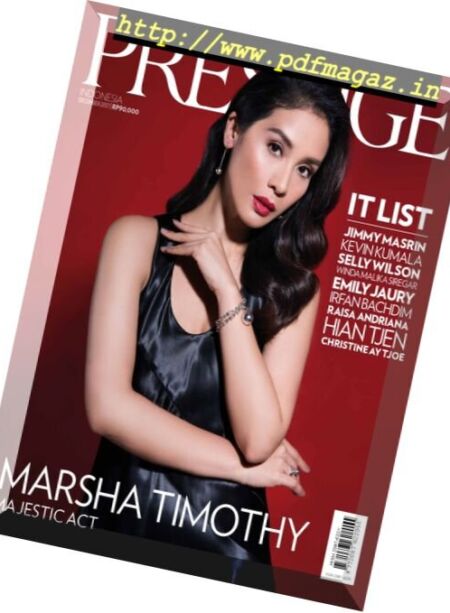 Prestige Indonesia – December 2017 Cover