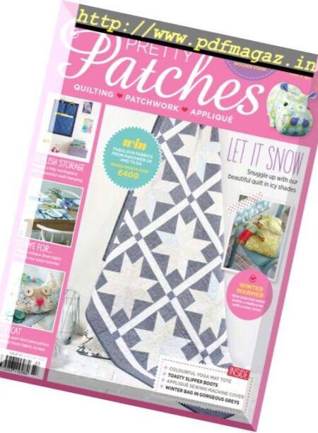 Pretty Patches Magazine – January 2018 Cover