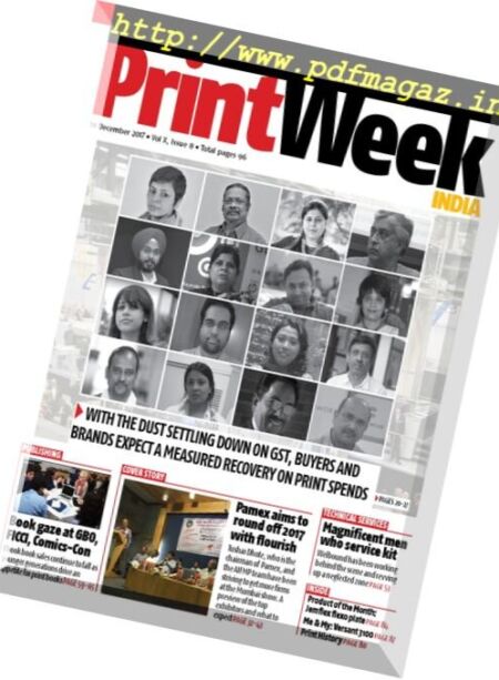 PrintWeek India – December 2017 Cover