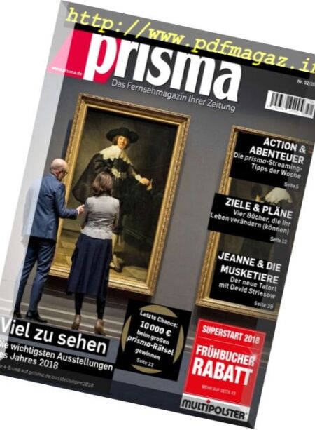 Prisma – 30. Dezember 2017 Cover