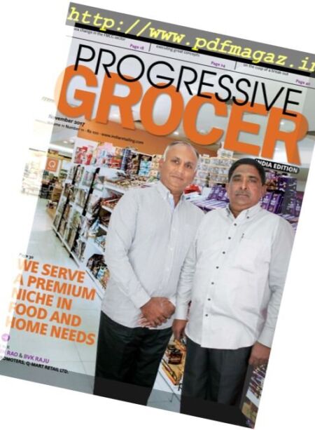 Progressive Grocer – November 2017 Cover