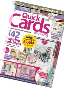 Quick Cards Made Easy – January 2018