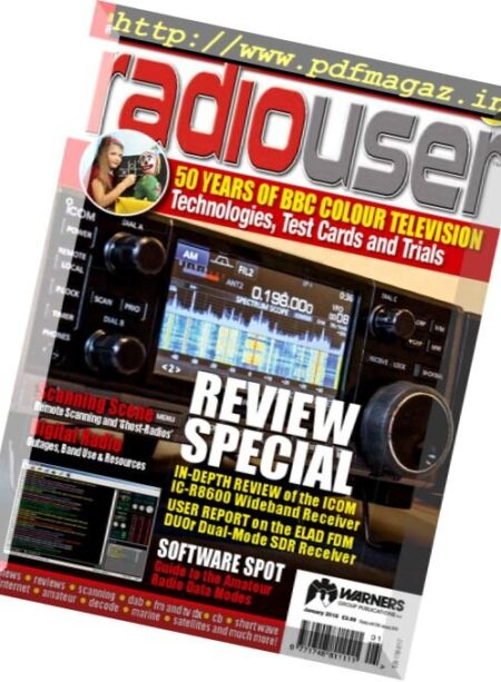 Radio User – January 2018 Cover