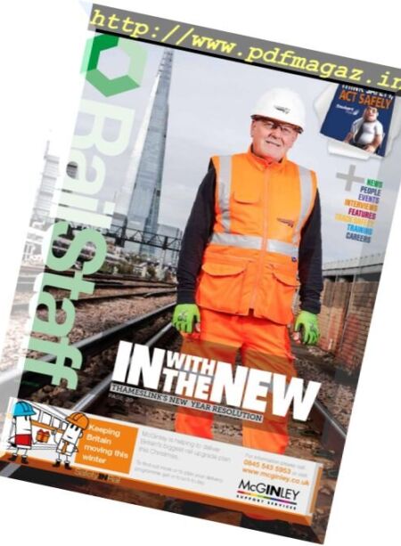 RailStaff – December 2017 Cover