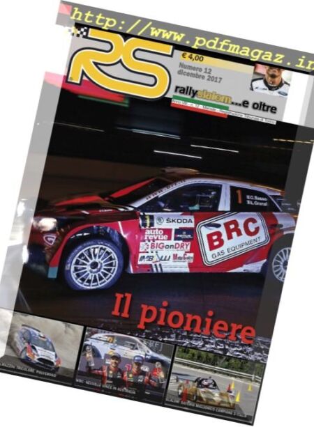 Rally Slalom – Dicembre 2017 Cover