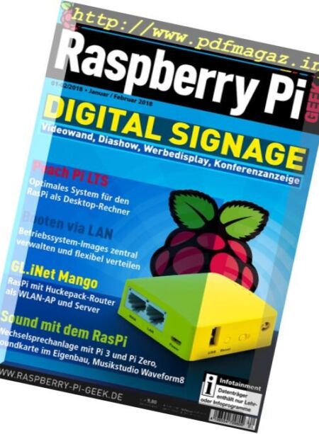 Raspberry Pi Geek – Dezember-Januar 2017 Cover