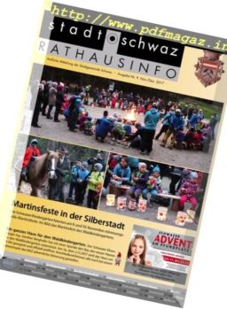 Rathausinfo Schwaz – November-Dezember 2017