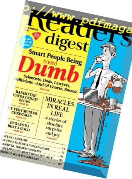 Reader’s Digest India – December 2017 Cover