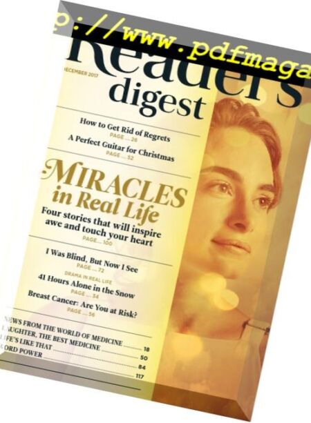 Reader’s Digest International – December 2017 Cover