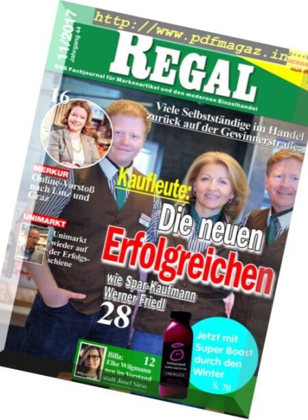 Regal – November 2017 Cover