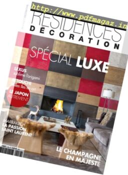 Residences Decoration – decembre 2017