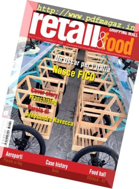Retail & Food – Dicembre 2017 Cover