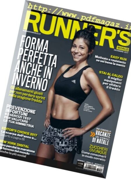 Runner’s World Italia – Dicembre 2017 Cover