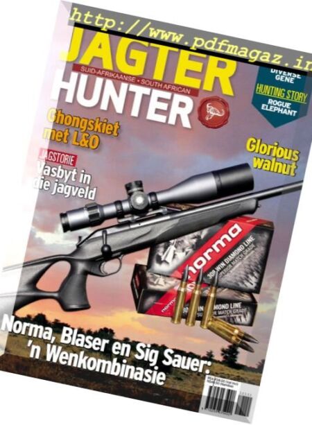 SA Hunter Jagter – December 2017 Cover