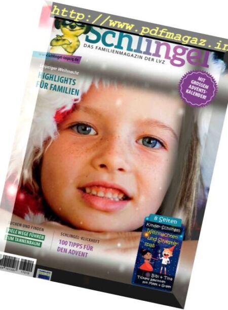 Schlingel – Dezember 2017 Cover