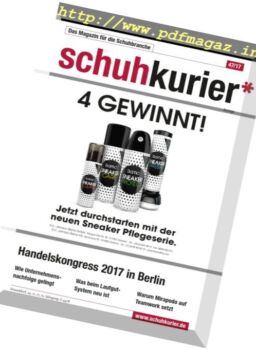 Schuhkurier – 24 November 2017