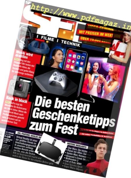 SFT – Spiele Filme Technik – Dezember 2017 Cover