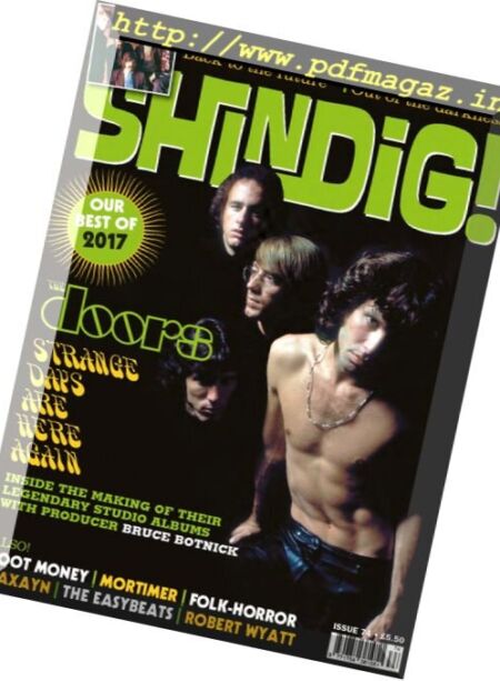Shindig! – December 2017 Cover
