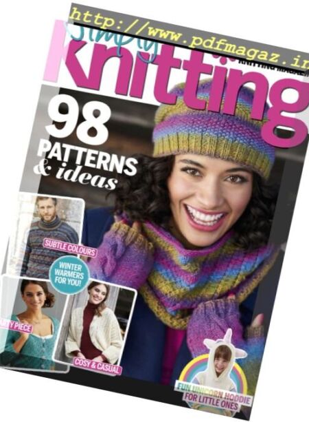 Simply Knitting – February 2018 Cover