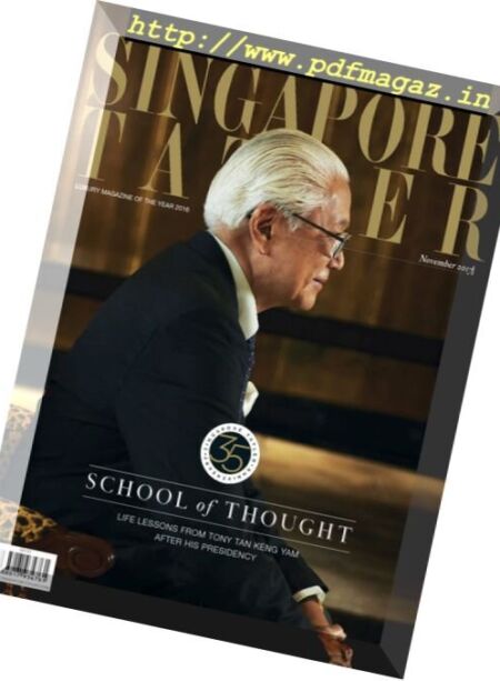 Singapore Tatler – November 2017 Cover