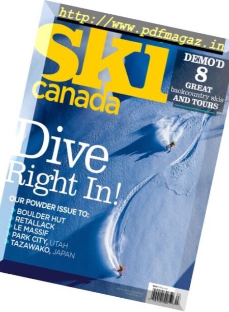 Ski Canada – December 2017 Cover