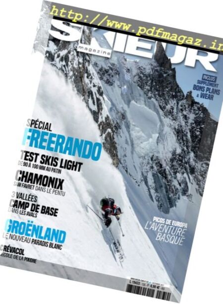 Skieur Magazine – decembre 2017 Cover