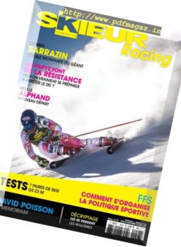 Skieur magazine Racing – decembre 2017