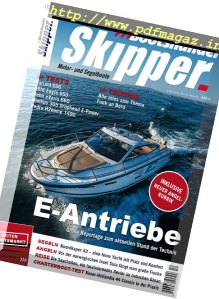 Skipper – Dezember 2017 Cover