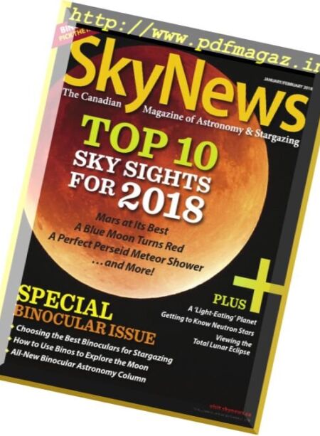 SkyNews – January 2018 Cover
