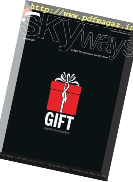 Skyways – November 2017 Cover