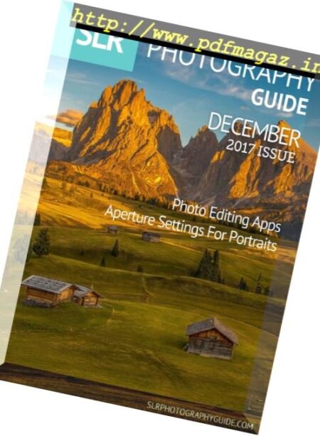 SLR Photography Guide – December 2017 Cover