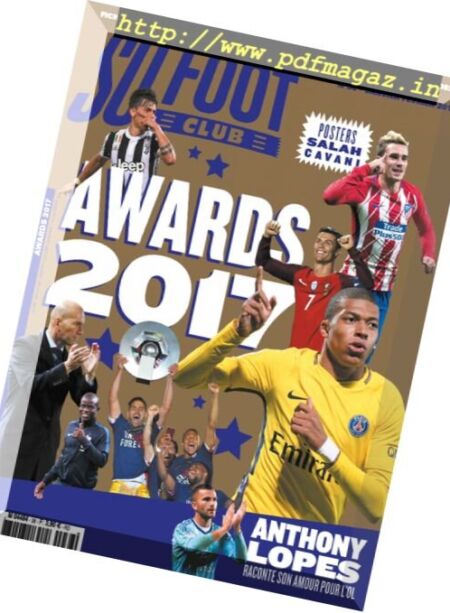 So Foot Club – janvier 2018 Cover