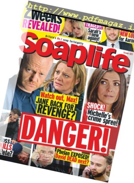 Soaplife – 2 December 2017 Cover