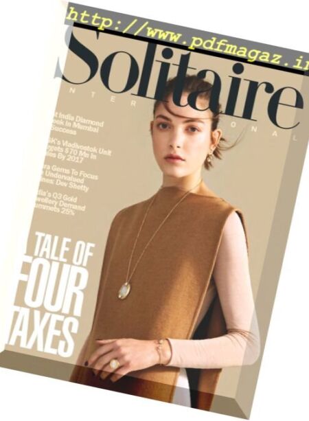 Solitaire International – December 2017 Cover
