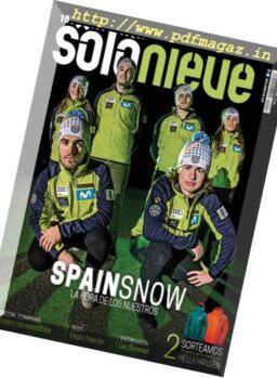 Solo Nieve – enero 2018