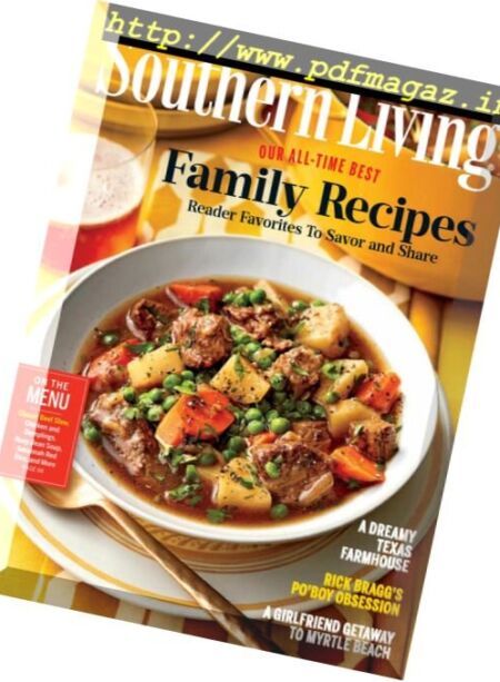Southern Living – January 2018 Cover