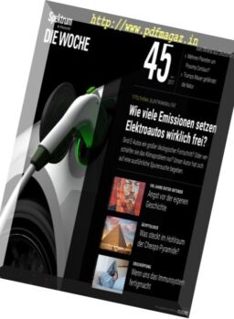 Spektrum Die Woche – 9 November 2017