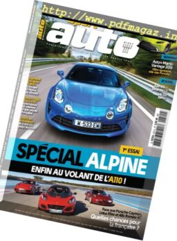 Sport Auto – 5 decembre 2017