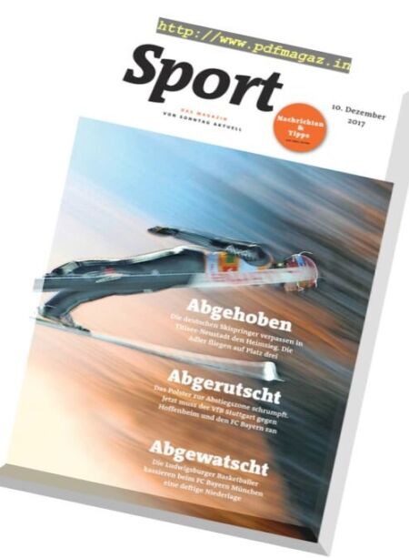 Sport Magazin – 10 Dezember 2017 Cover