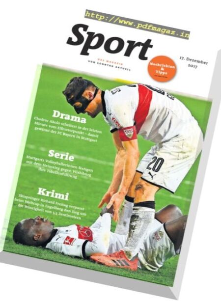 Sport Magazin – 17 Dezember 2017 Cover