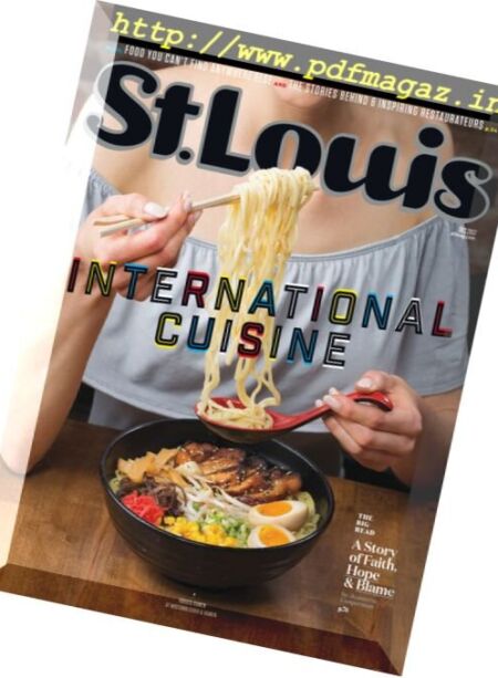 St. Louis Magazine – December 2017 Cover