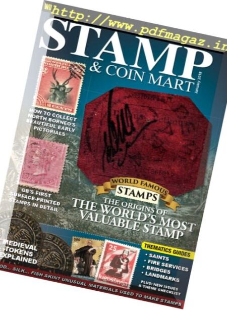 Stamp & Coin Mart – January 2018 Cover