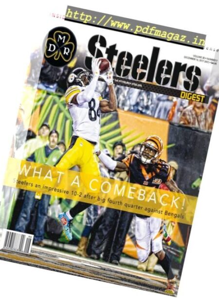 Steelers Digest – 16 December 2017 Cover