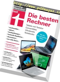 Stiftung Warentest – Januar 2018
